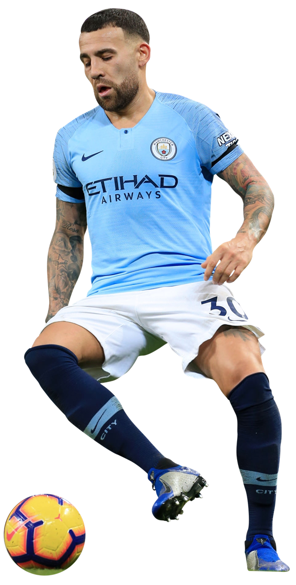 Nicolas Otamendi football render - 52084 - FootyRenders