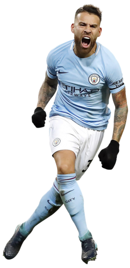 Nicolas Otamendi football render - 42545 - FootyRenders