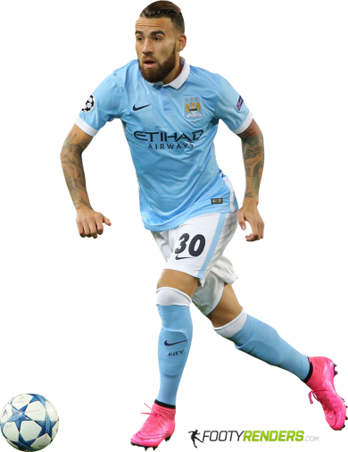 Nicolas Otamendi football render - 16485 - FootyRenders