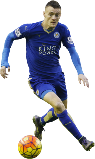 Jamie Vardy football render - FootyRenders