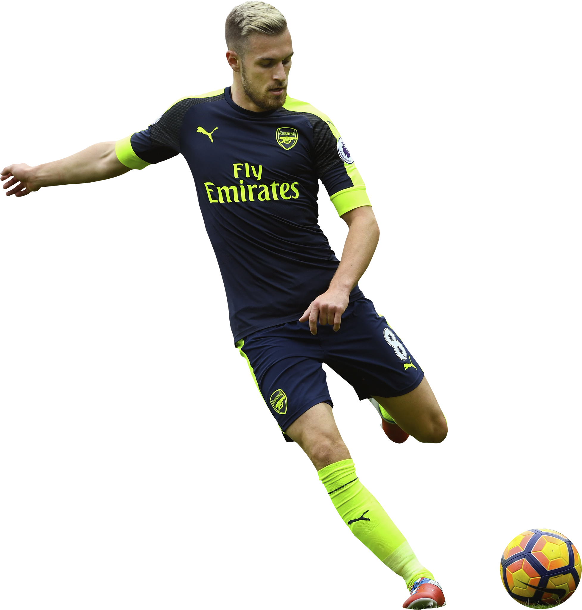 Aaron Ramsey Arsenal football render - FootyRenders