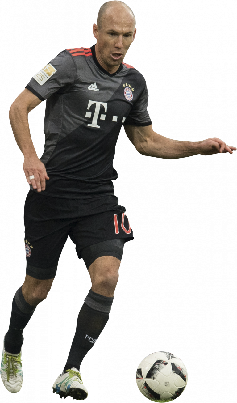 Arjen Robben Football Render - 31580 - Footyrenders