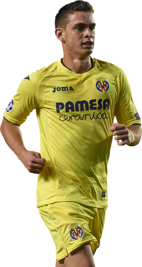 Rafael Santos Borré Villarreal football render - FootyRenders