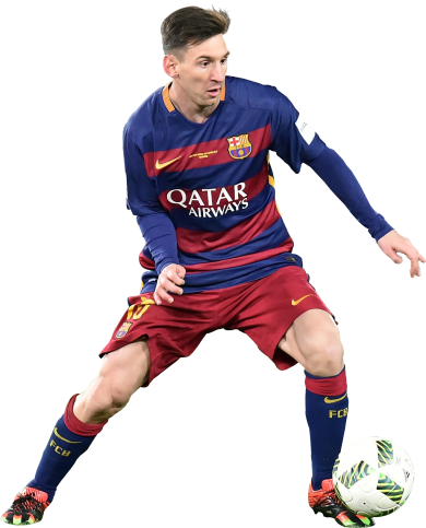 Lionel Messi football render - FootyRenders