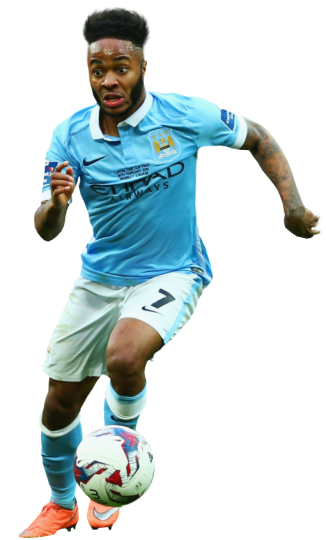 Raheem Sterling football render - FootyRenders