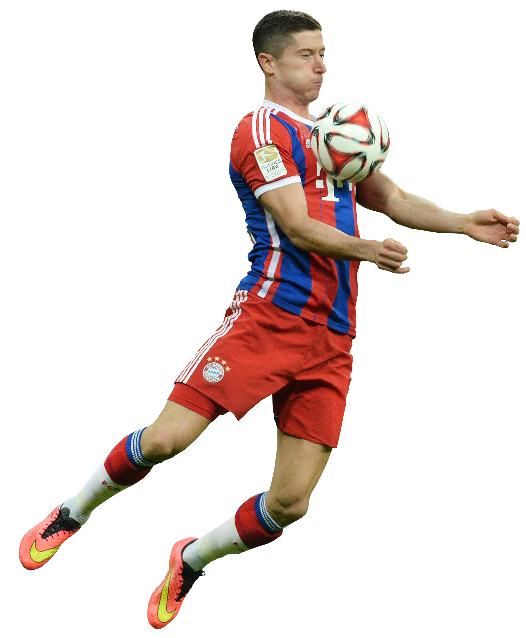 Robert Lewandowski football render - FootyRenders