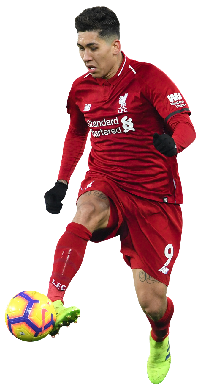 Roberto Firmino Liverpool football render - FootyRenders