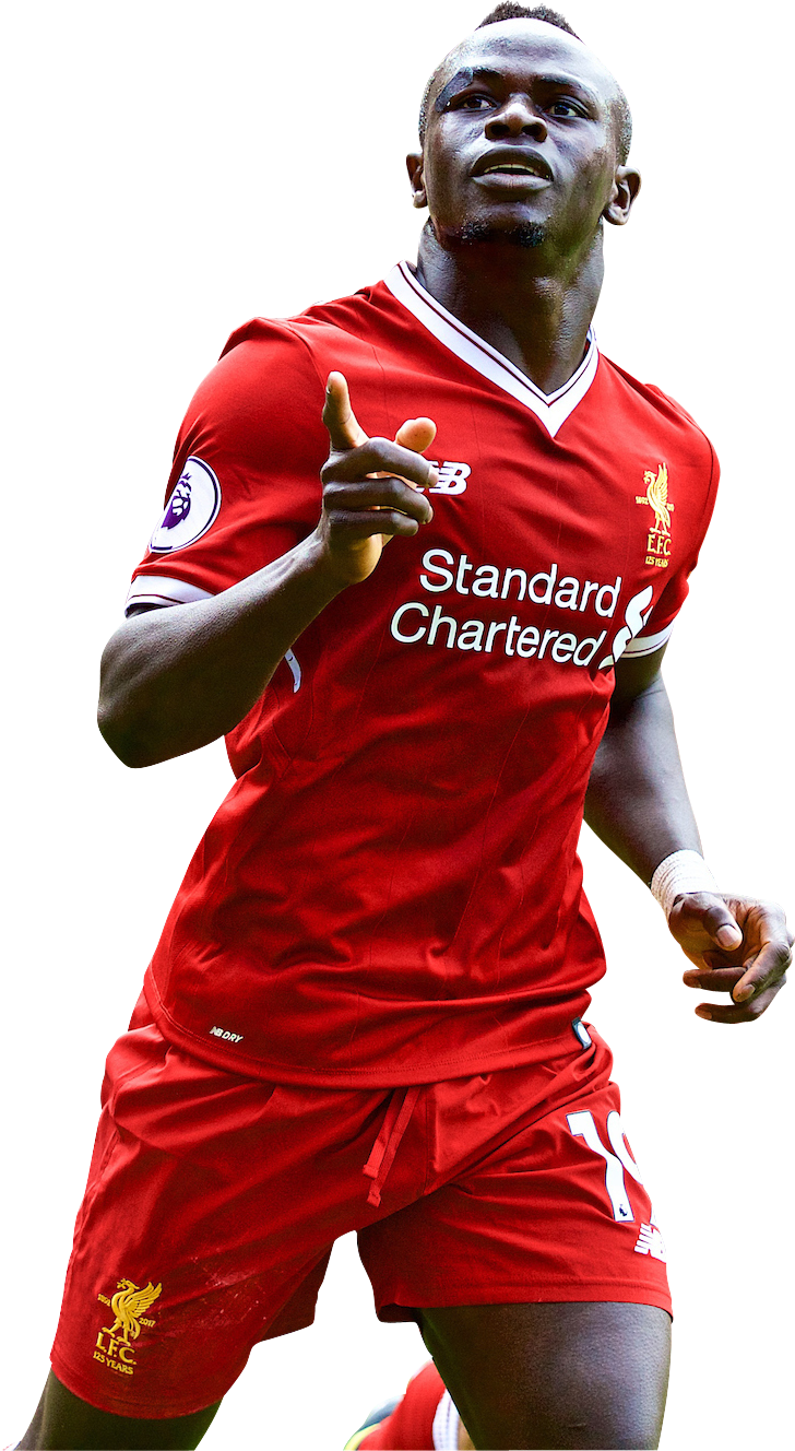 Sadio Mané Liverpool football render - FootyRenders