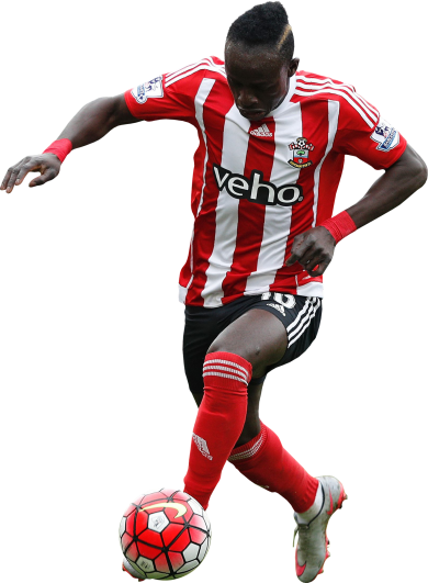 Sadio Mané Southampton football render - FootyRenders