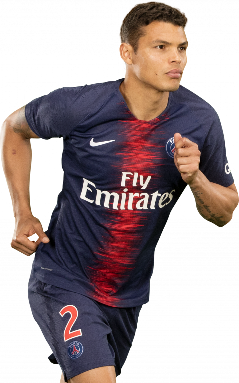 Thiago Silva Paris Saint Germain Football Render Footyrenders