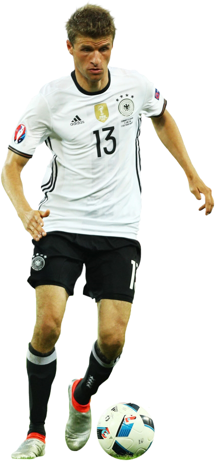 Thomas Muller Germany football render - FootyRenders