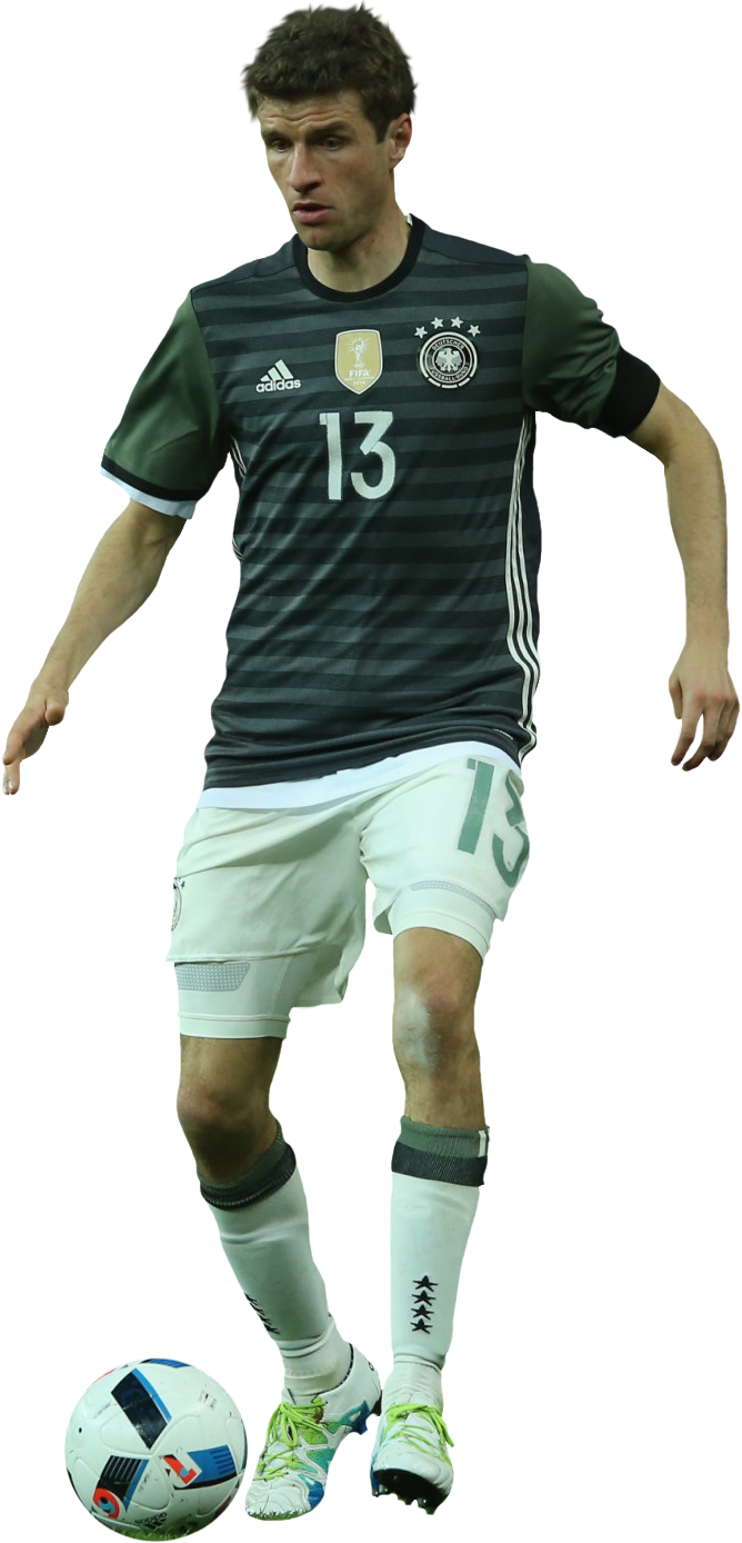 Thomas Muller Germany football render - FootyRenders