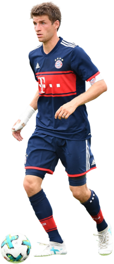 Thomas Muller Bayern Munich Football Render - Footyrenders