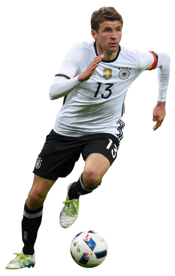 Thomas Muller Germany football render - FootyRenders