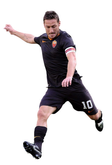 Francesco Totti football render - FootyRenders