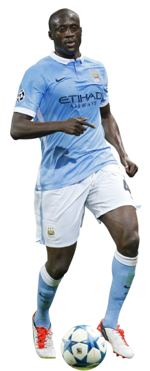 Yaya Toure football render - FootyRenders