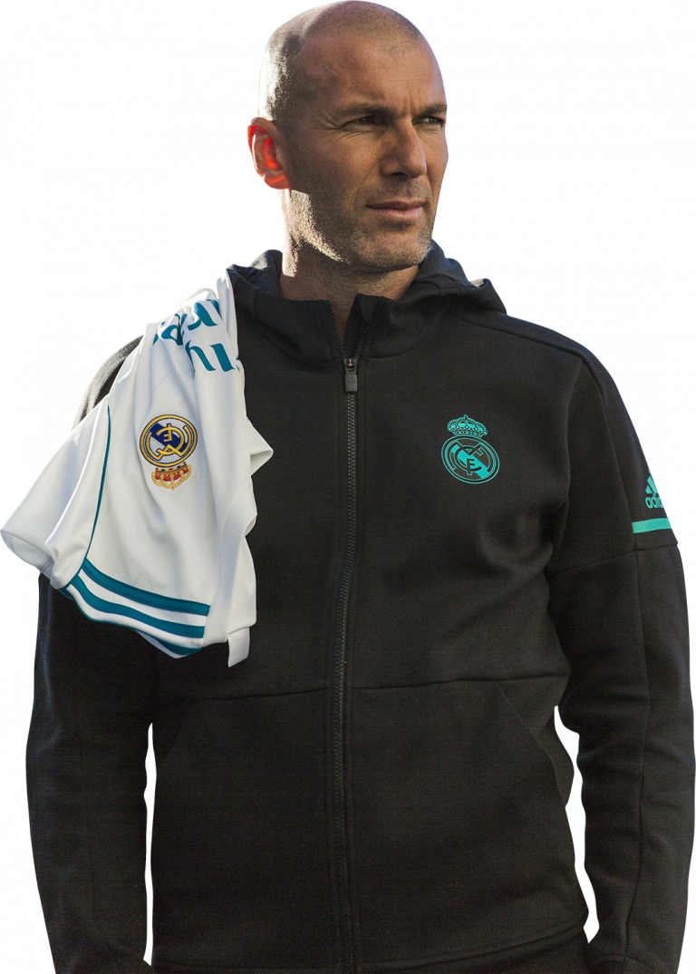 Zinedine Zidane Real Madrid Football Render Footyrend 