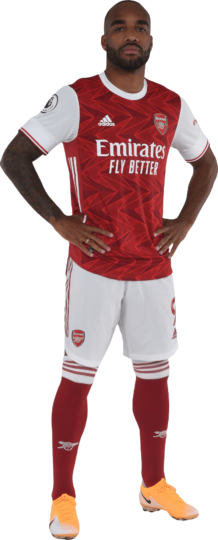 Alexandre Lacazette Arsenal football render - FootyRenders