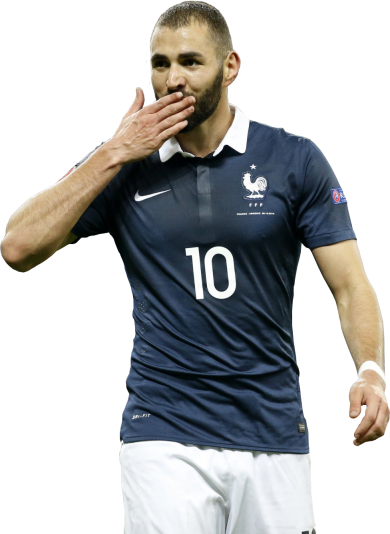 Karim Benzema football render - FootyRenders