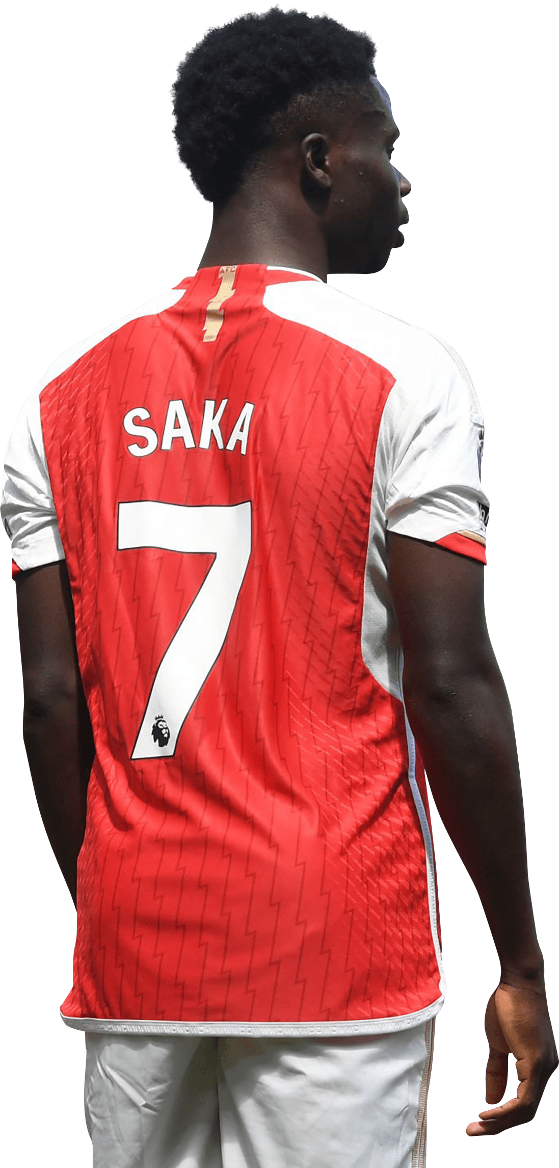 Bukayo Saka Arsenal football render - FootyRenders