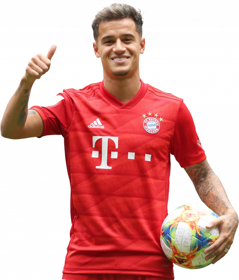 Philippe Coutinho Bayern Munich football render - FootyRenders