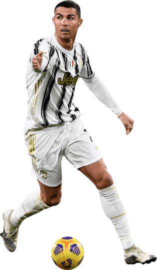 Cristiano Ronaldo Juventus football render - FootyRenders