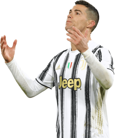 Cristiano Ronaldo Juventus football render - FootyRenders