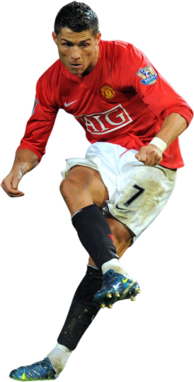 Cristiano Ronaldo Manchester United football render - FootyRenders
