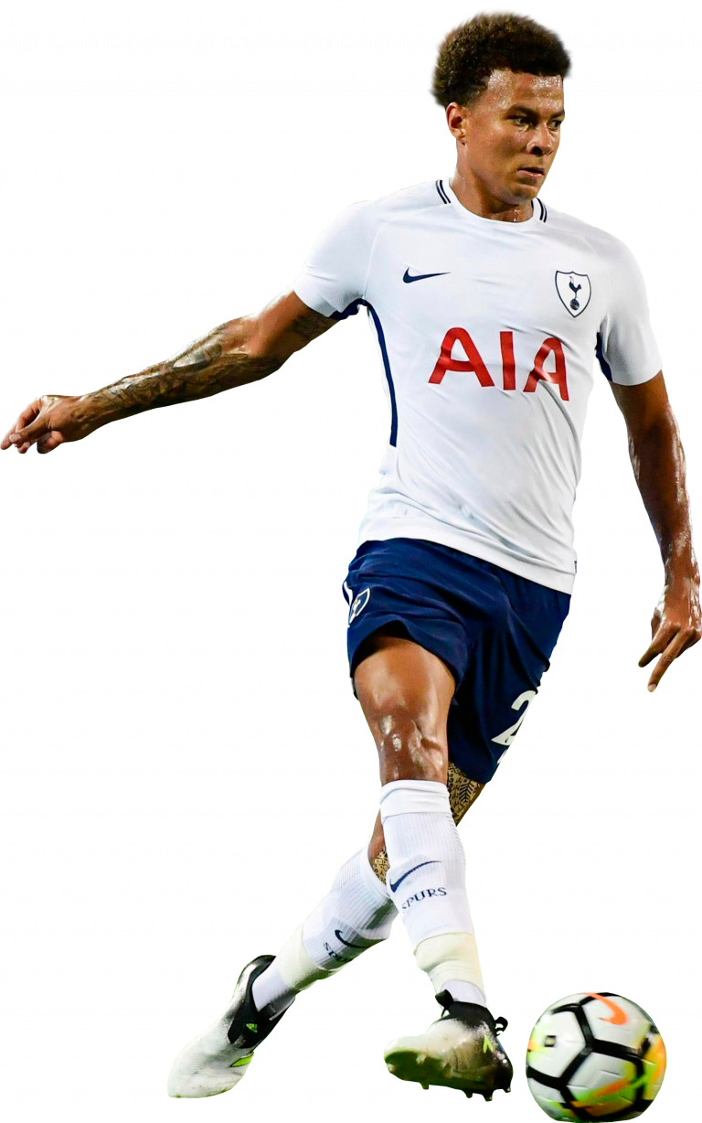 Dele Alli Tottenham Hotspur football render - FootyRenders