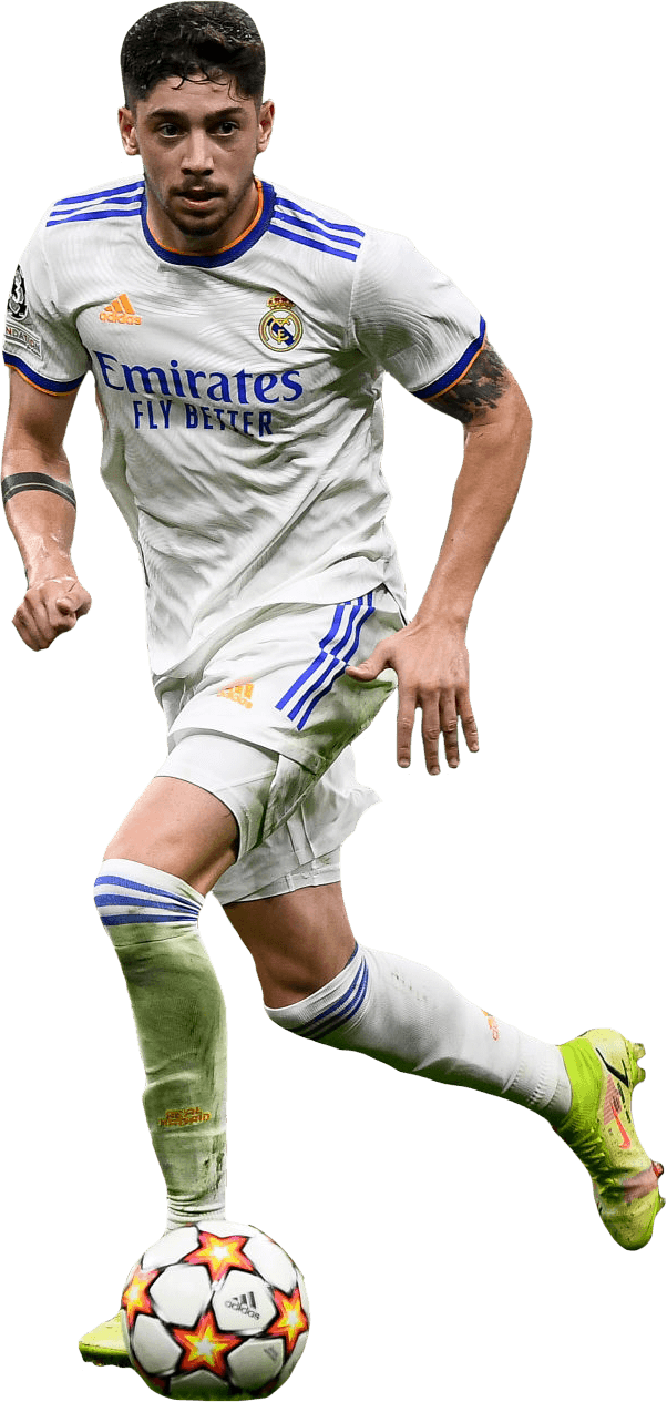 Federico Valverde Real Madrid Football Render Footyrenders