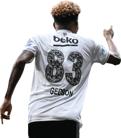 Gedson Fernandes Besiktas football render - FootyRenders