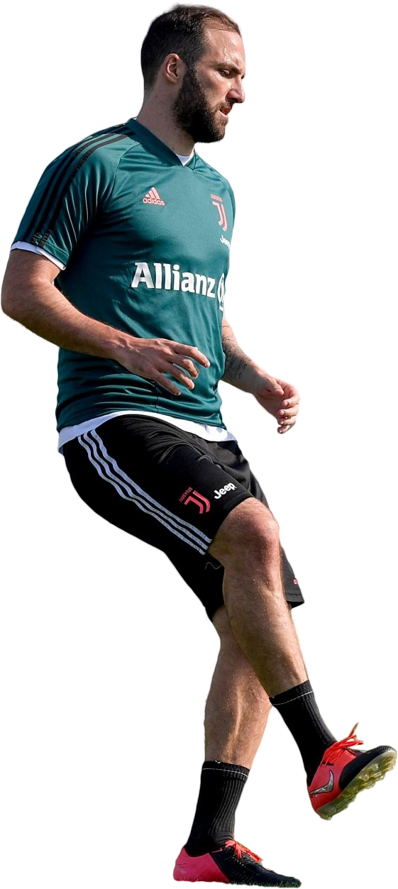 Gonzalo Higuain Juventus football render - FootyRenders