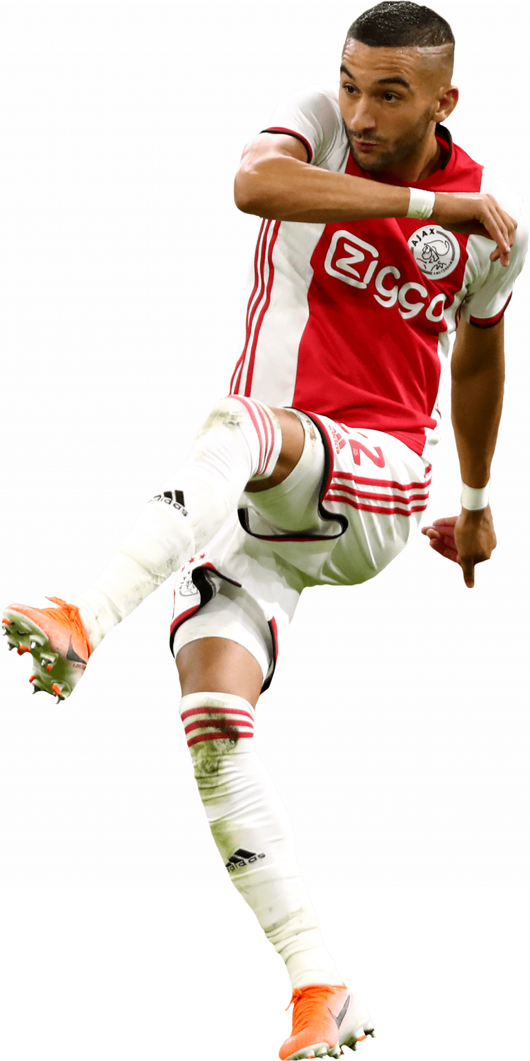 Hakim Ziyech football render - 61788 - FootyRenders