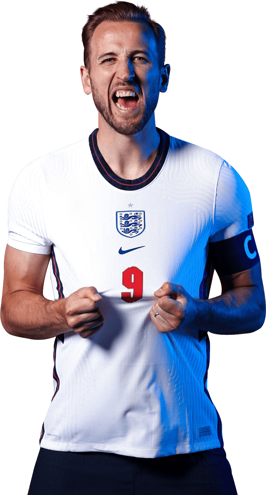 Harry Kane England football render - FootyRenders