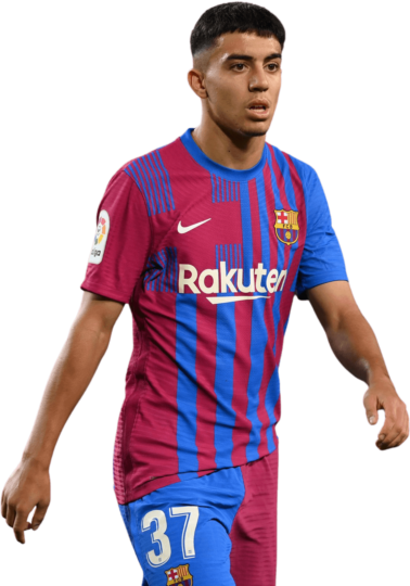 Ilias Akhomach Barcelona football render - FootyRenders