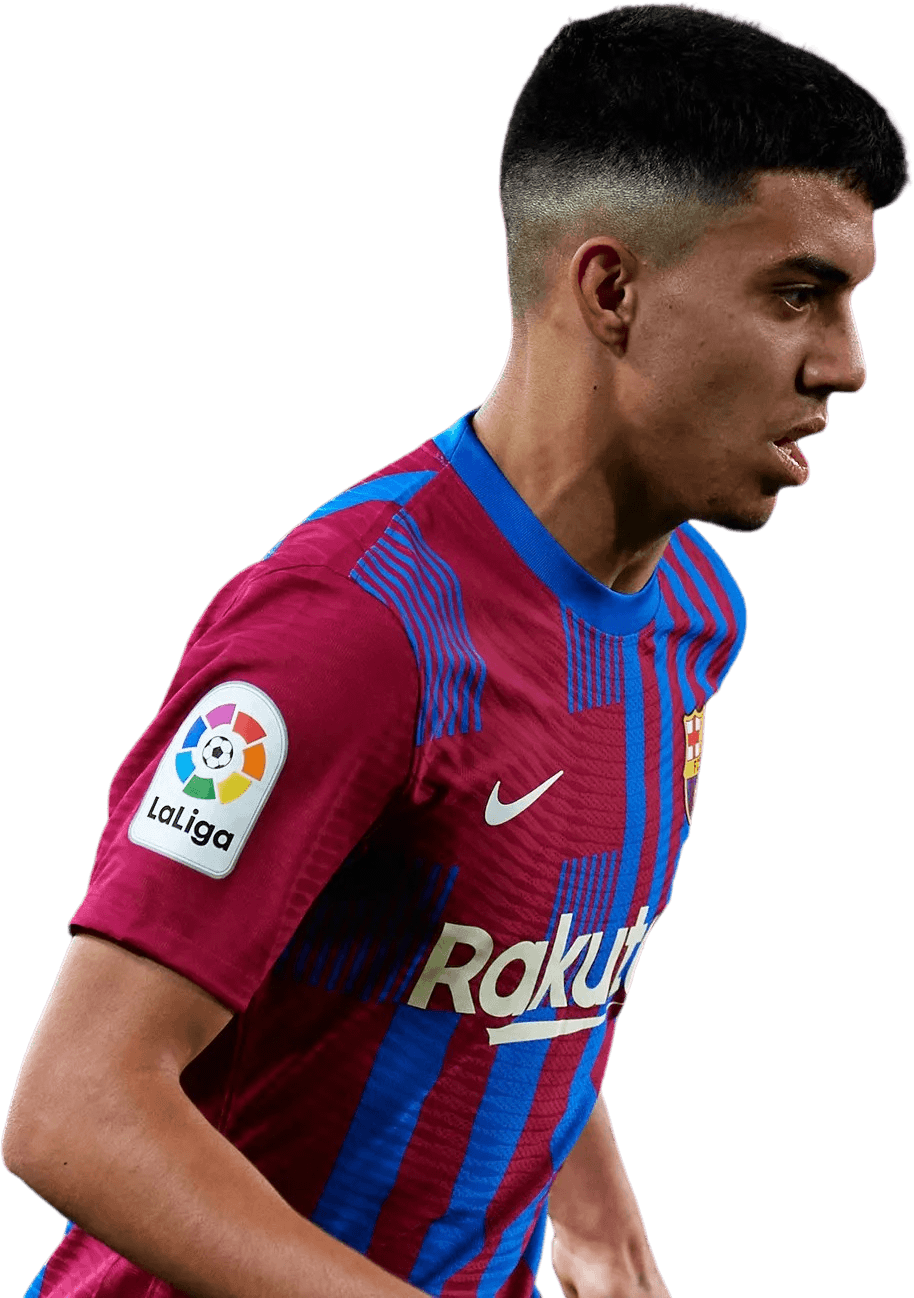 Ilias Akhomach Barcelona football render - FootyRenders