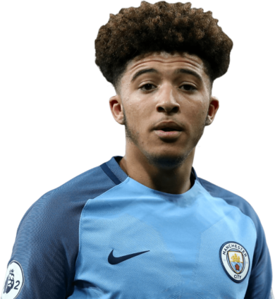 Jadon Sancho Manchester City football render - FootyRenders