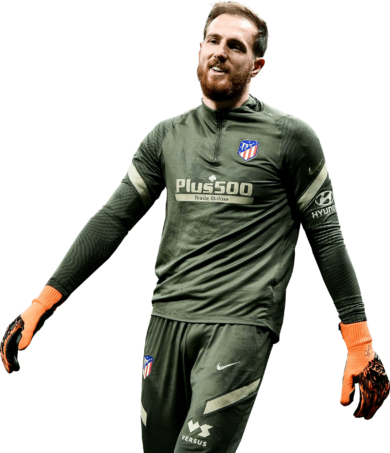 Jan Oblak Atlético Madrid football render - FootyRenders