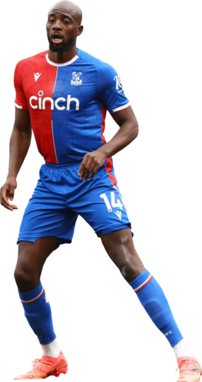 Jean-Philippe Mateta Crystal Palace football render - FootyRenders