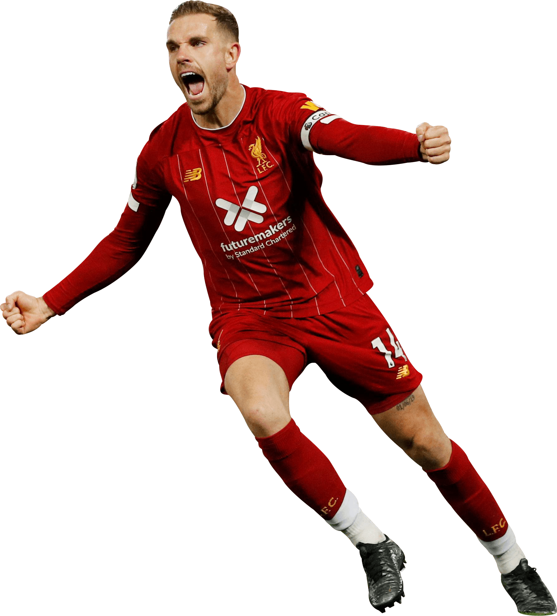 Jordan Henderson England football render - FootyRenders