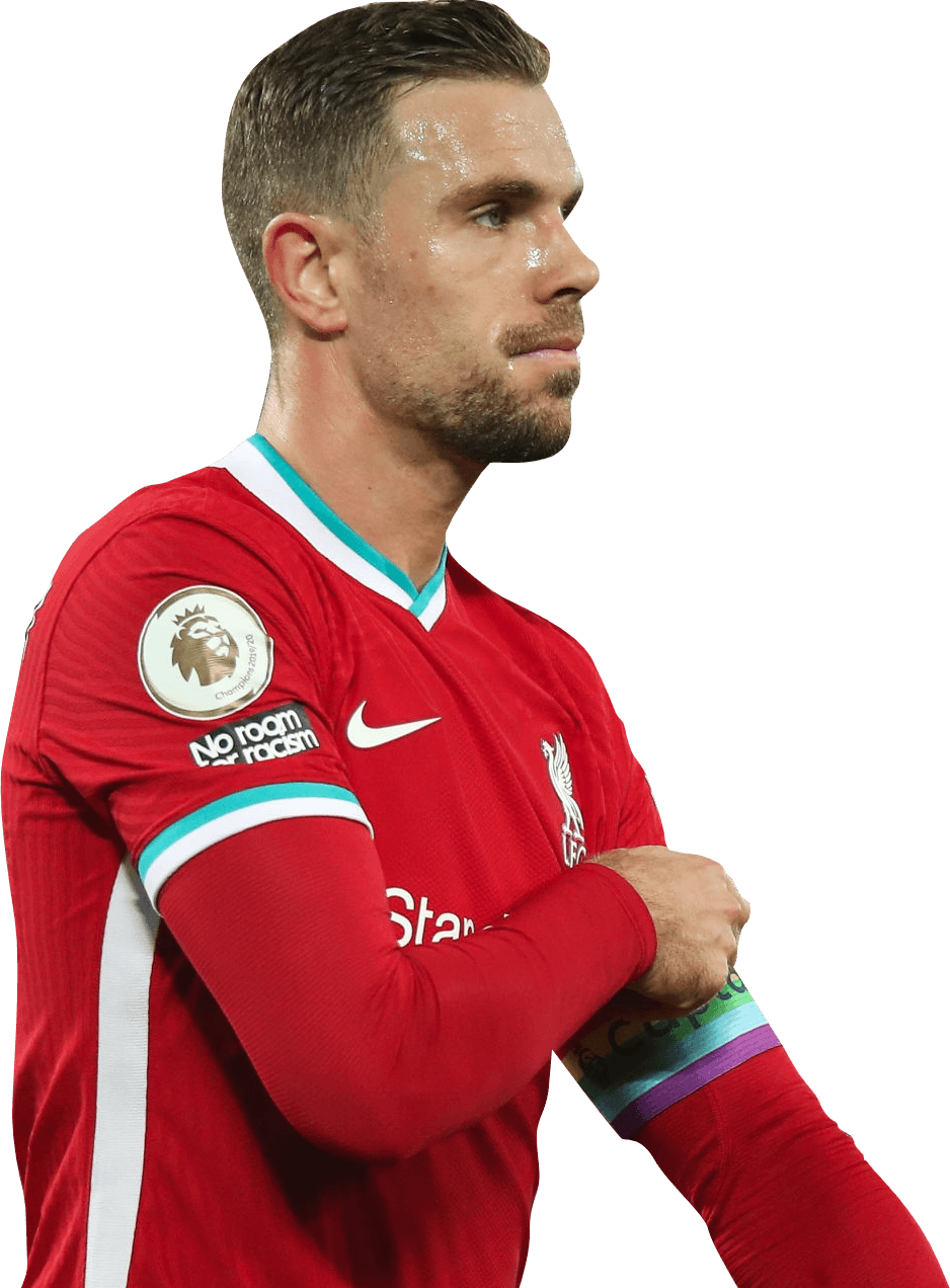 Jordan Henderson Liverpool football render - FootyRenders