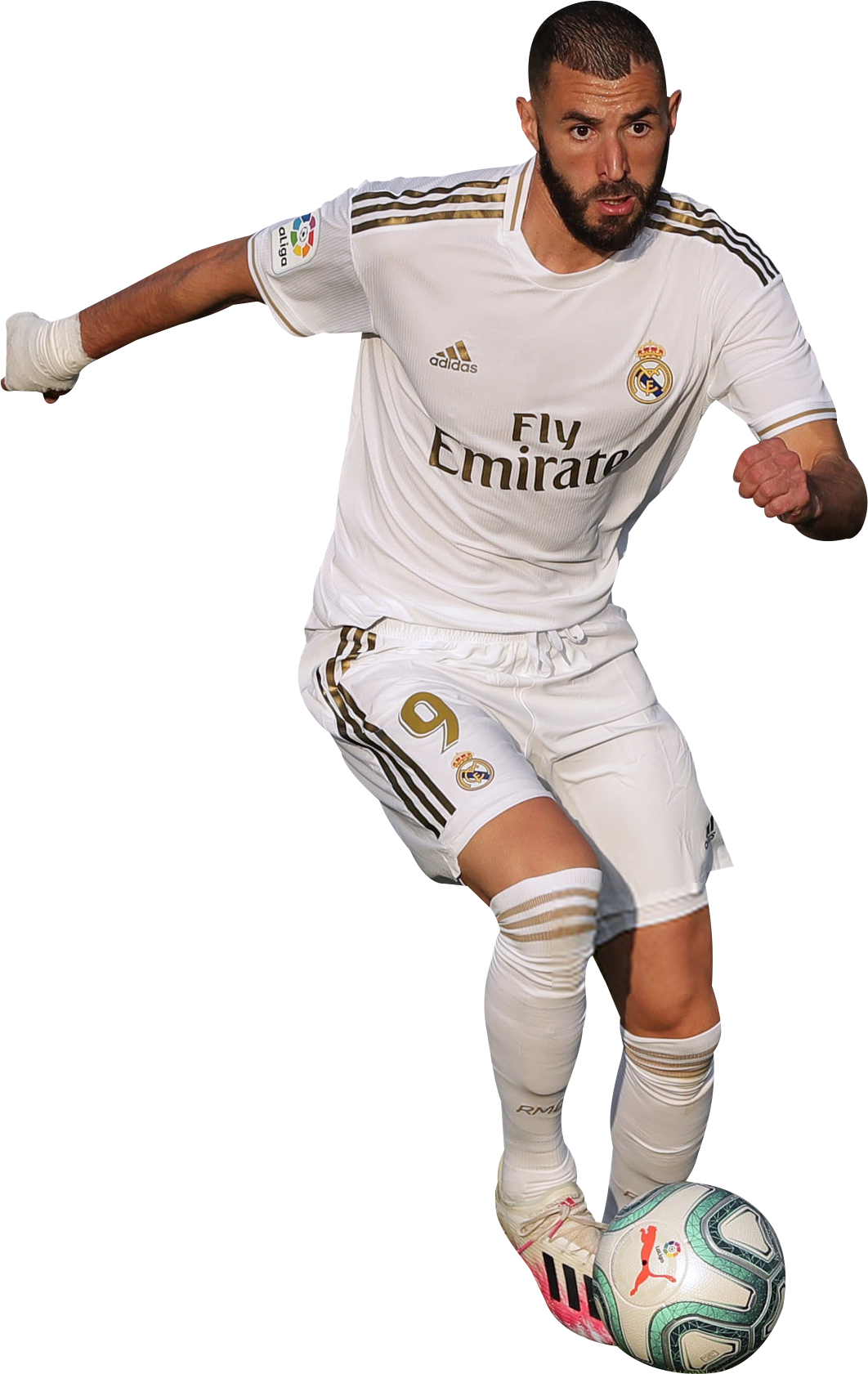 Karim Benzema football render - 68530 - FootyRenders