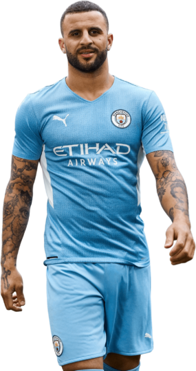 Kyle Walker Manchester City football render - FootyRenders