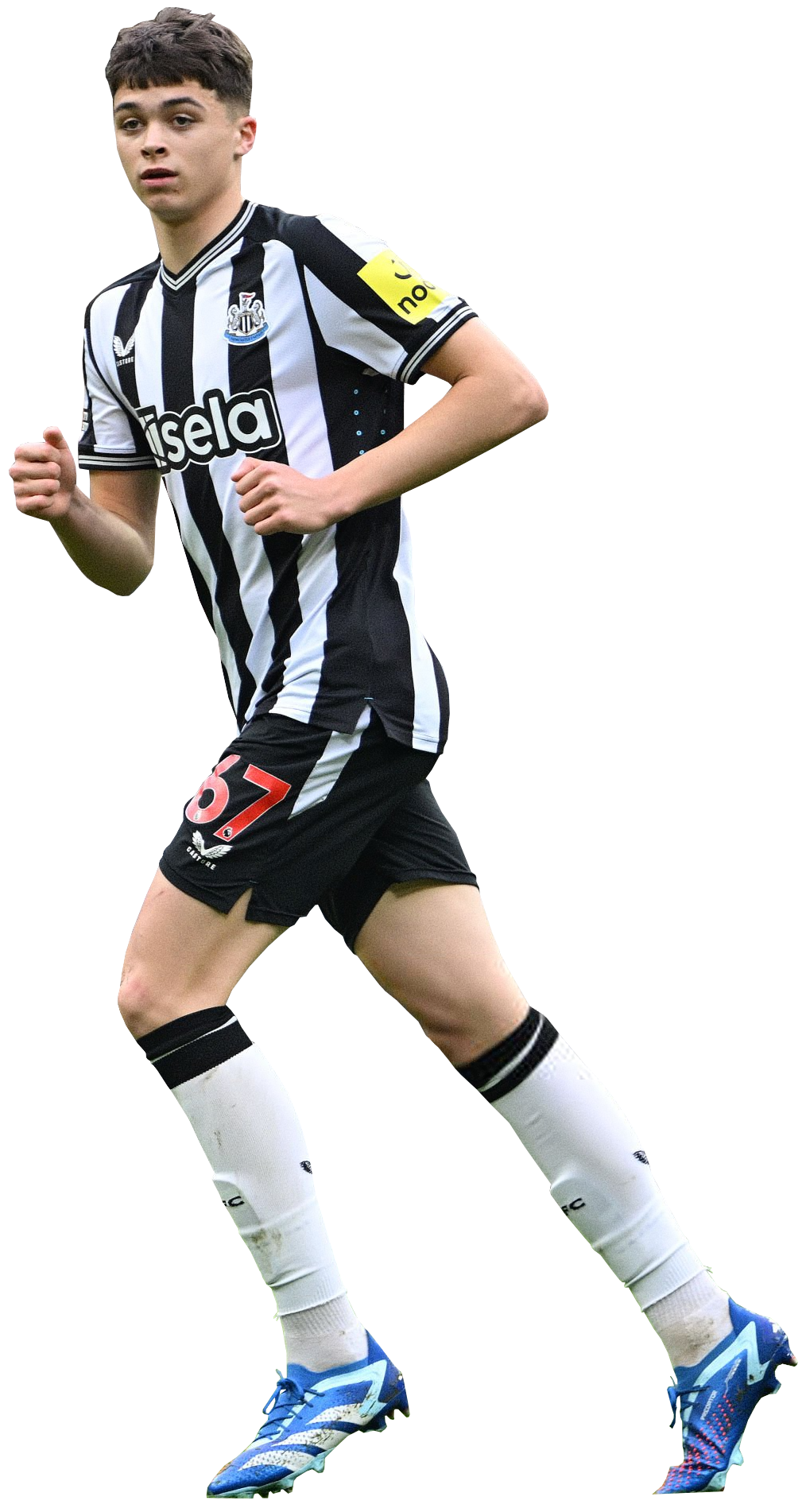 Lewis Miley Newcastle United football render - FootyRenders