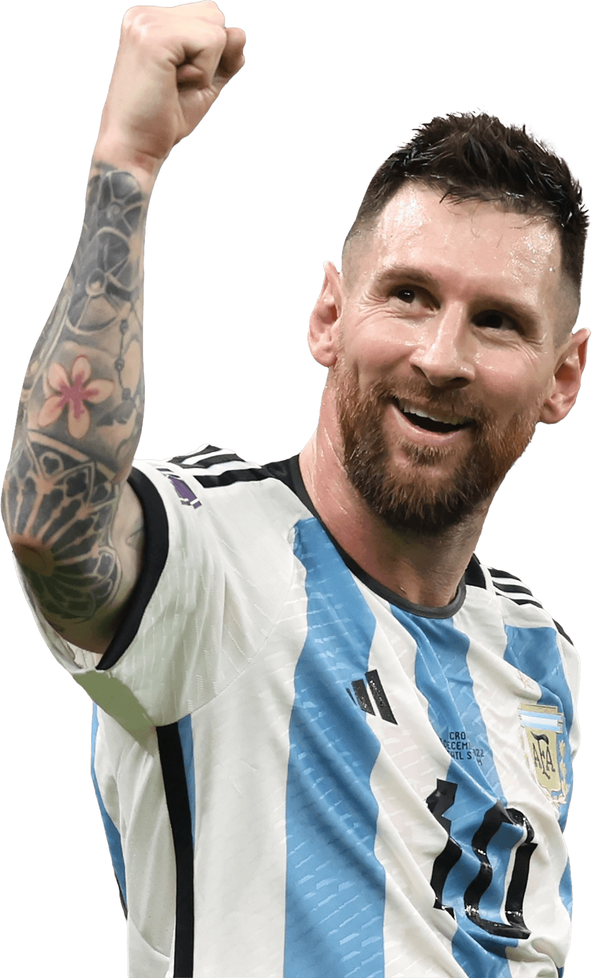 Lionel Messi Argentina football render FootyRenders