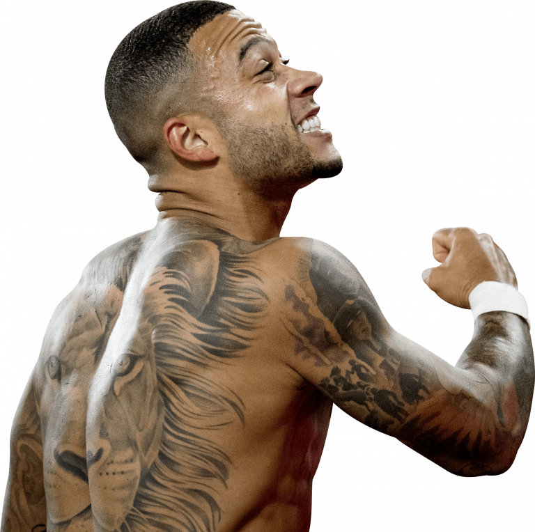 Memphis Depay football render - 60548 - FootyRenders