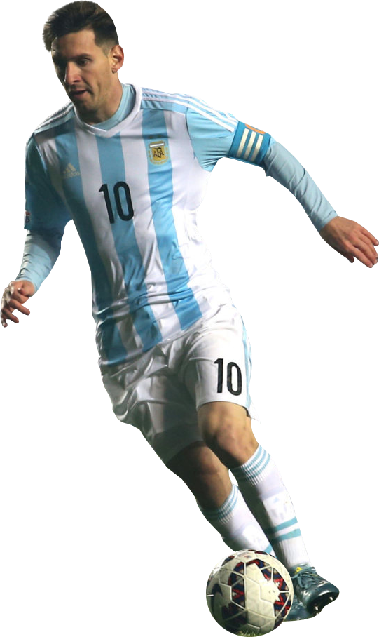 Lionel Messi football render - FootyRenders