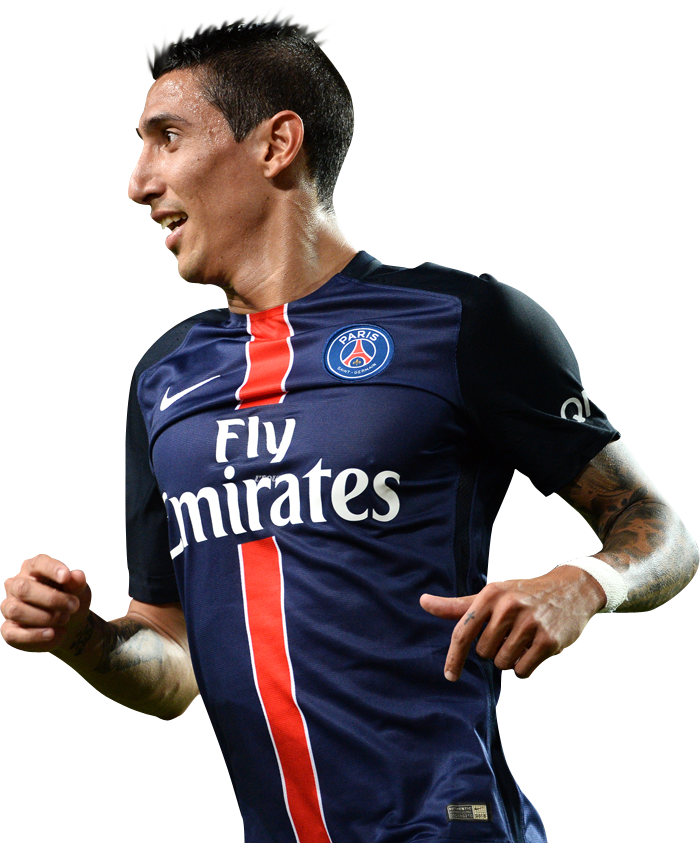 Angel Di Maria football render - FootyRenders