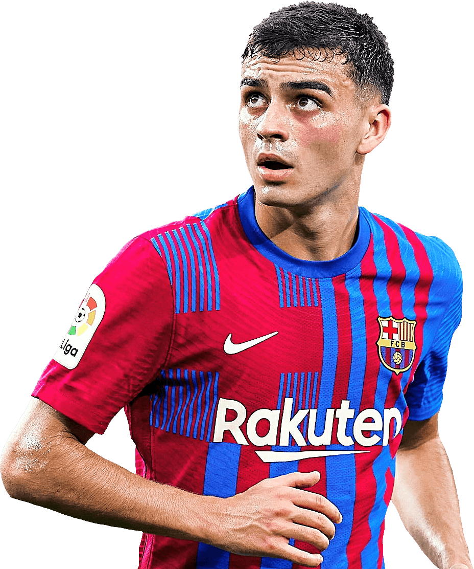 Pedri Barcelona football render - FootyRenders