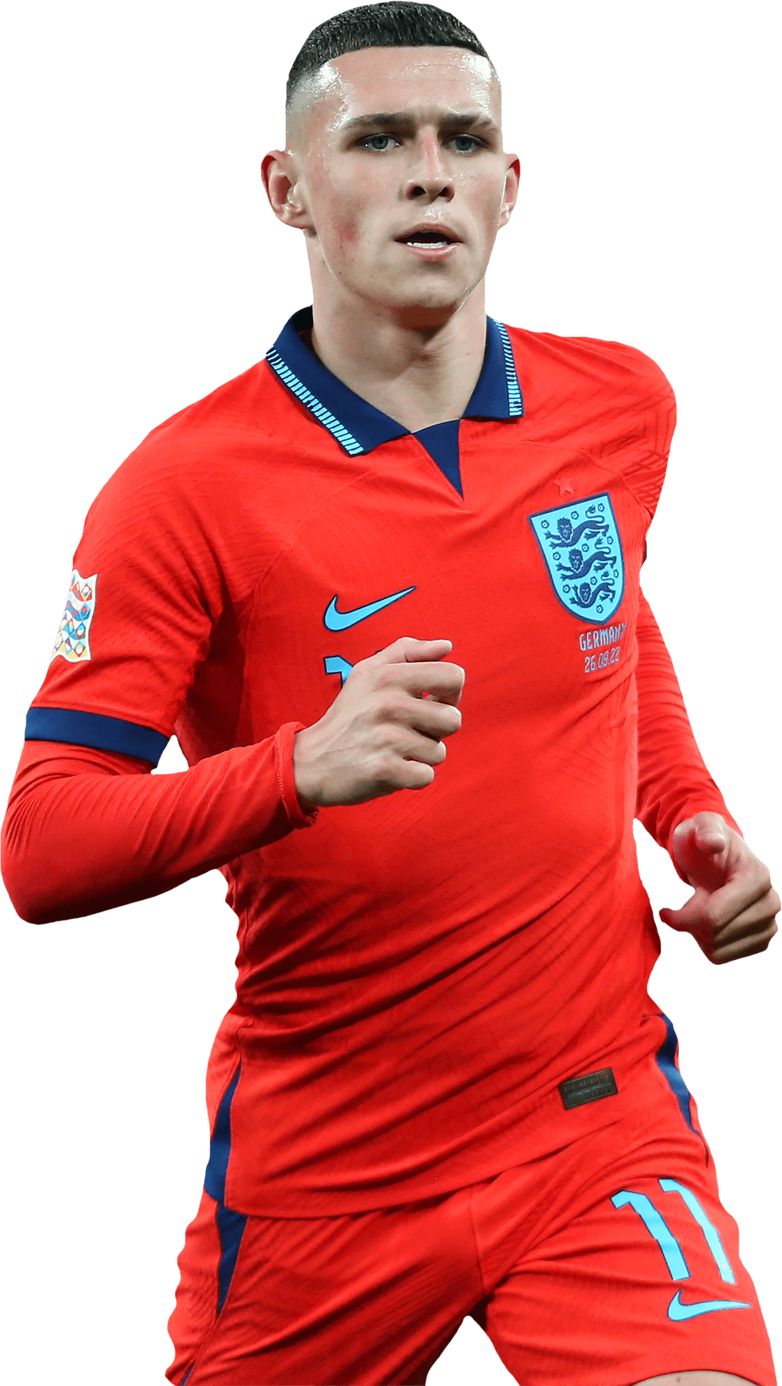 Phil Foden England football render - FootyRenders